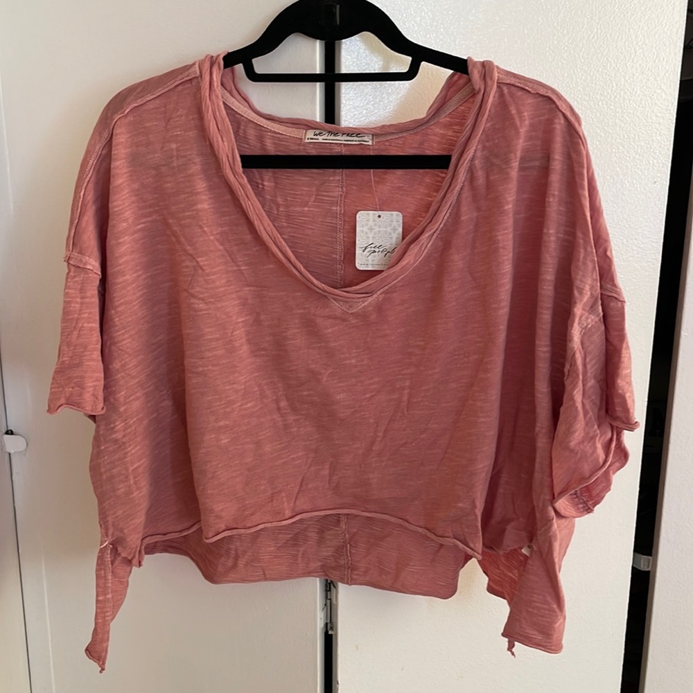 FP oversized crop tee